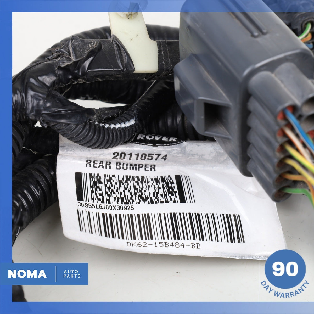 13-17 LR Range Rover Sport L494 Rear Bumper Wiring Wire Harness DK6215B484BD OEM - photo 6