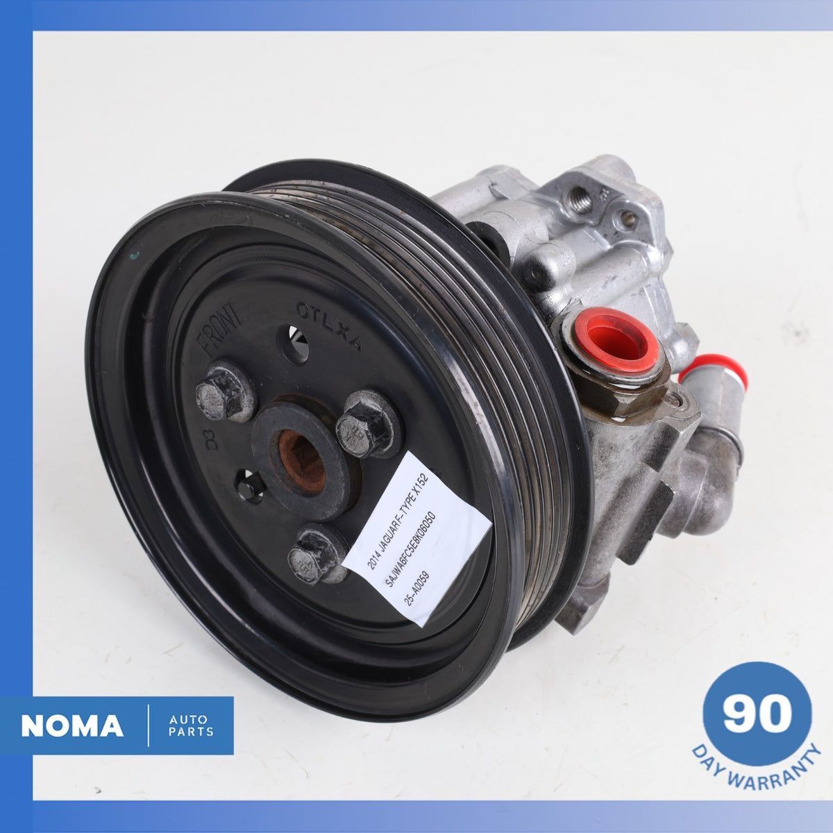 10-19 Jaguar X152 F-Type 3.0L 5.0L Power Steering Pump Assembly 8W833A674AB OEM - photo 1