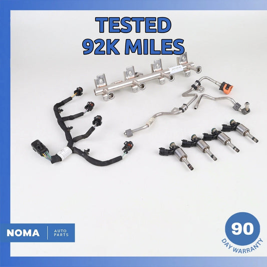 Range Rover L560 Velar / XF 2.0 Engine Fuel Injector Rail w/ Injector OEM 92k - photo 1
