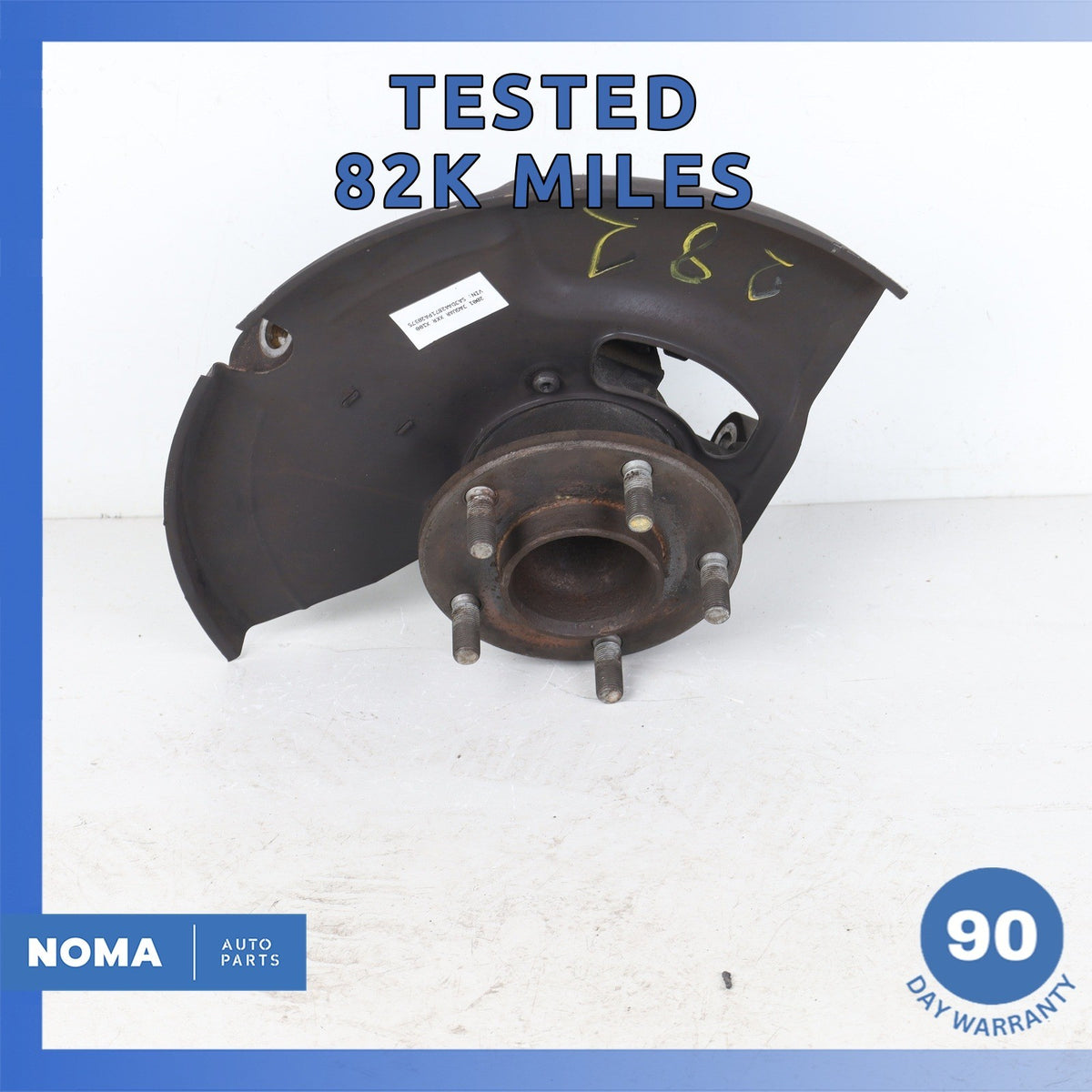 00-06 Jaguar X100 XKR Front Left Spindle Knuckle Hub w/Shield MXD1629AB OEM 82k - photo 1