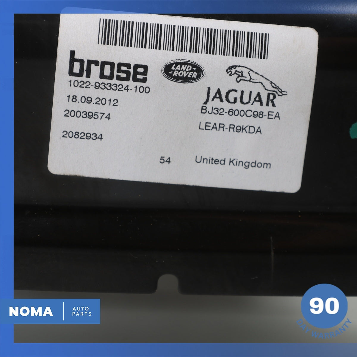 12-15 Range Rover Evoque L538 4DR Front Right Seat Slide Track Frame Rail OEM - photo 10