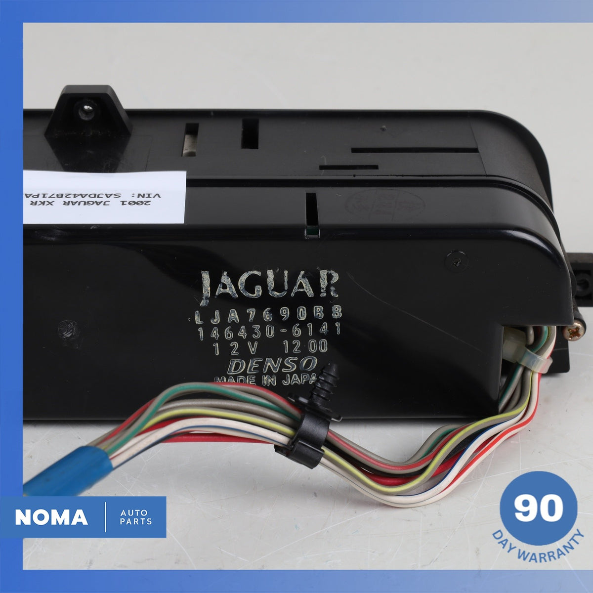 97-06 Jaguar X100 XKR XJ8 AC Climate Temperature Control Panel LJA7690BB OEM 82k - photo 8