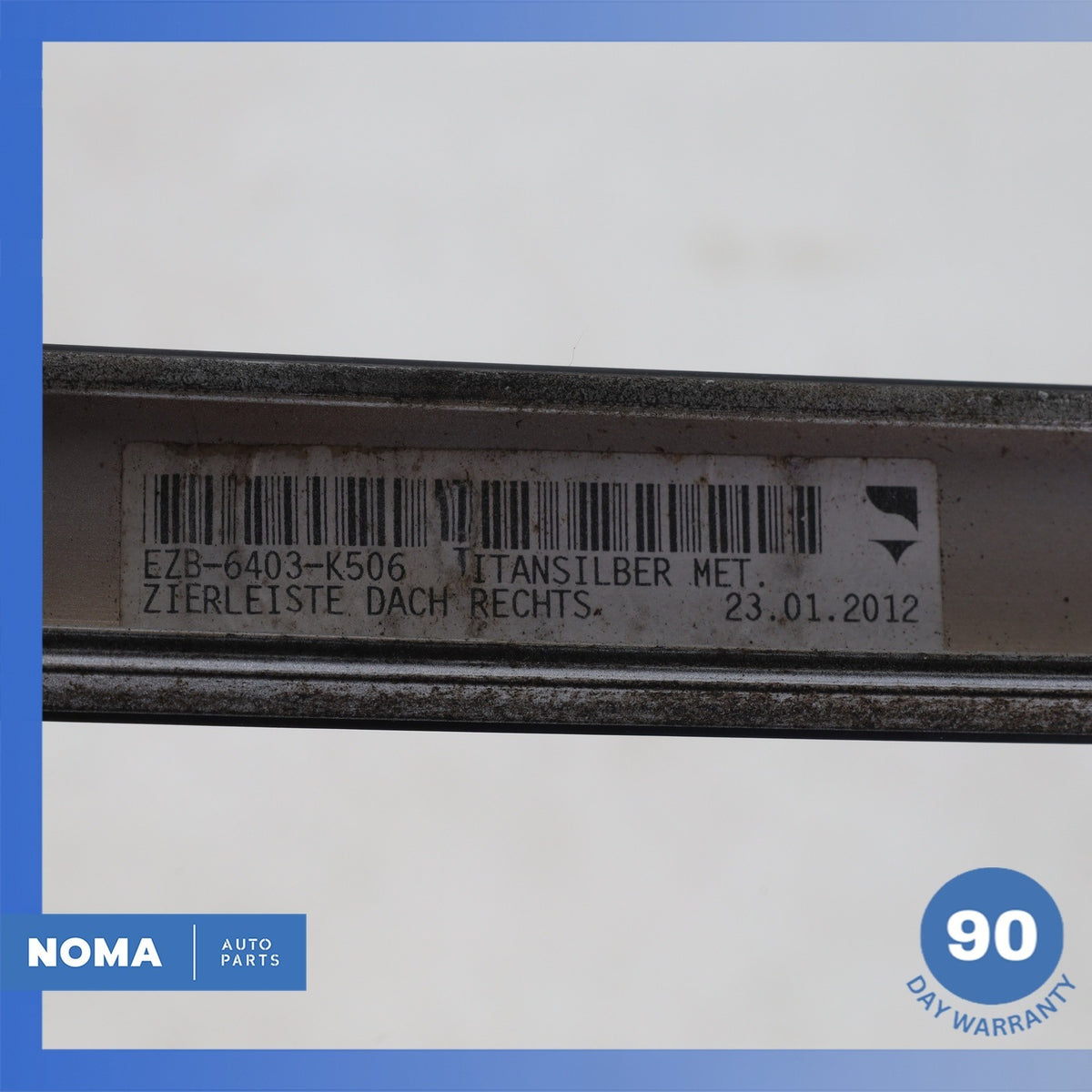 BMW F07 535i 550i GT Right Roof Drip Rail Upper Molding Trim 51137259920 OEM - photo 15