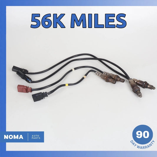 13-18 Audi D4 A8L 3.0L Upstream Downstream Heated Oxygen Sensor Set OEM 56k - photo 1