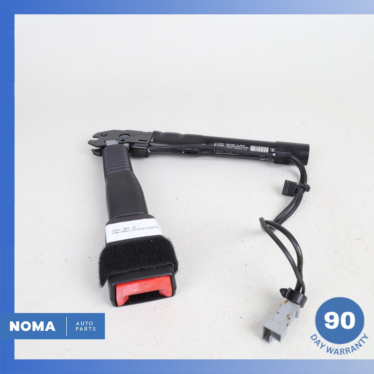 09-16 BMW E89 Z4 Right Passenger Side Seat Belt Buckle Receiver 72117213564 OEM - photo 7