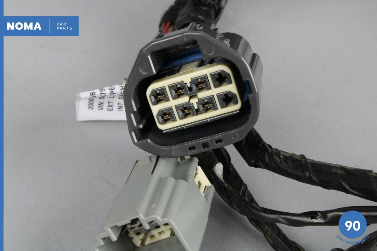 05-09 Jaguar XJ8 VDP X350 X358 LWB Rear Right Side Door Wiring Harness OEM - photo 6