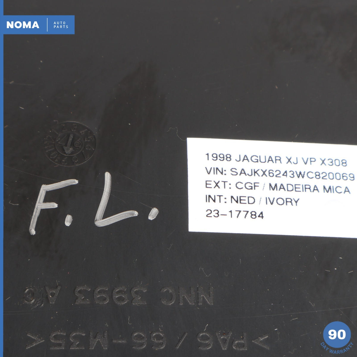 98-03 Jaguar XJ8 VDP X308 Left Engine Fuse ECM Module Box Cover NNC3993AC OEM - photo 14