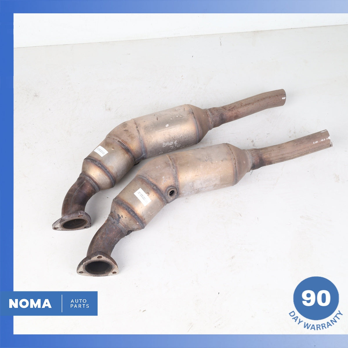 10-12 Land Rover Range Rover L322 Exhaust Downpipe Set OEM - photo 2