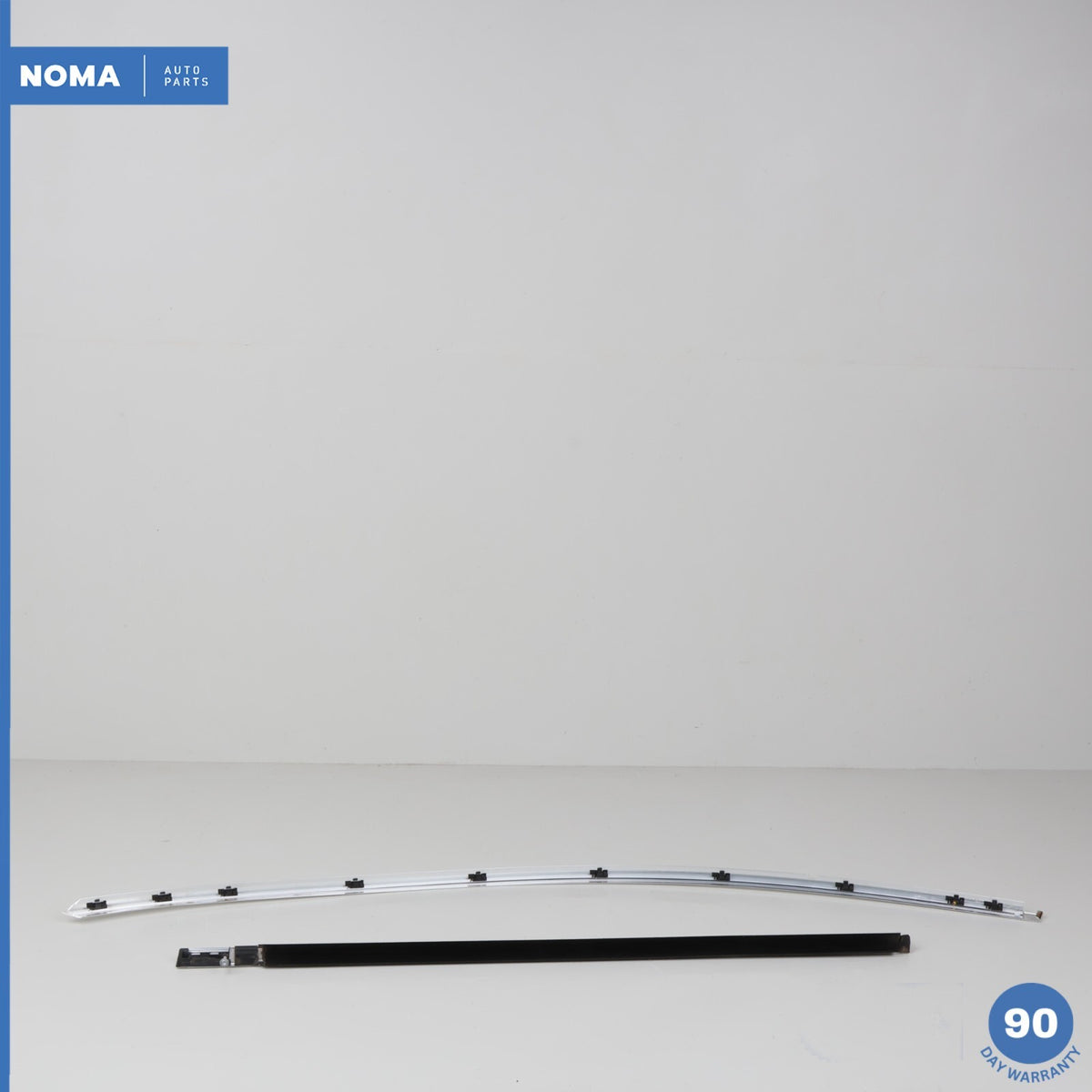 10-19 Jaguar XJ XJL X351 Front Right Side Door Exterior Window Molding Set OEM - photo 6