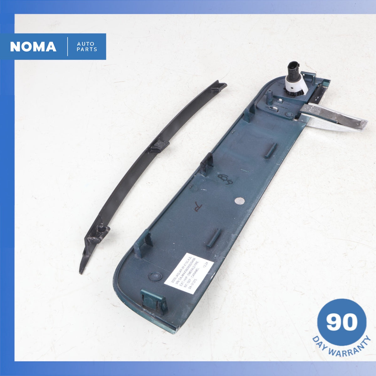 07-11 Jaguar X150 XK Front Right Passenger Fender Vent Molding Trim Green OEM - photo 7