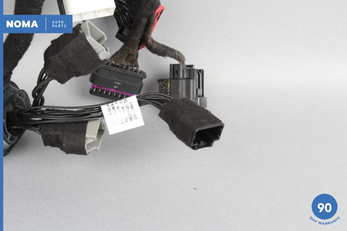 10-15 Jaguar XJ XJL X351 LWB Rear Left Driver Side Door Wire Wiring Harness OEM - photo 2