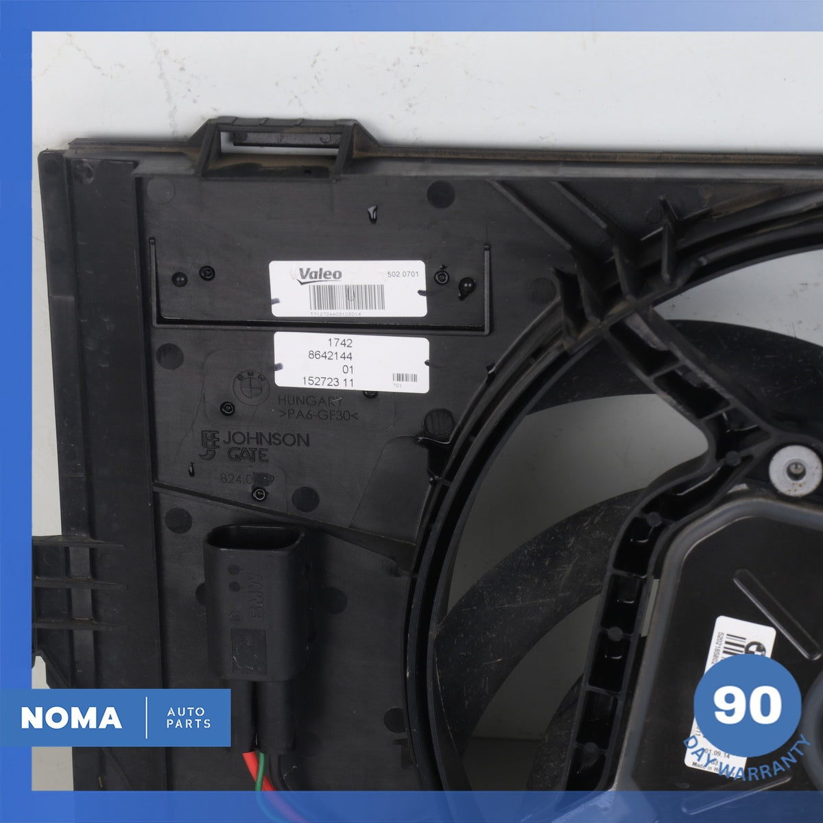 14-21 BMW i3 I01 Hybrid Radiator Cooling Fan Motor 8641949 OEM 78k - photo 11