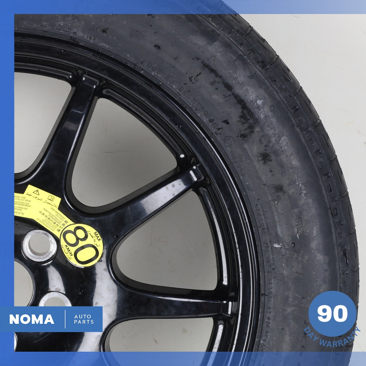 13-23 Range Rover Sport L494 Emergency Spare Tire Wheel Donut Rim 195 70 20" OEM - photo 3