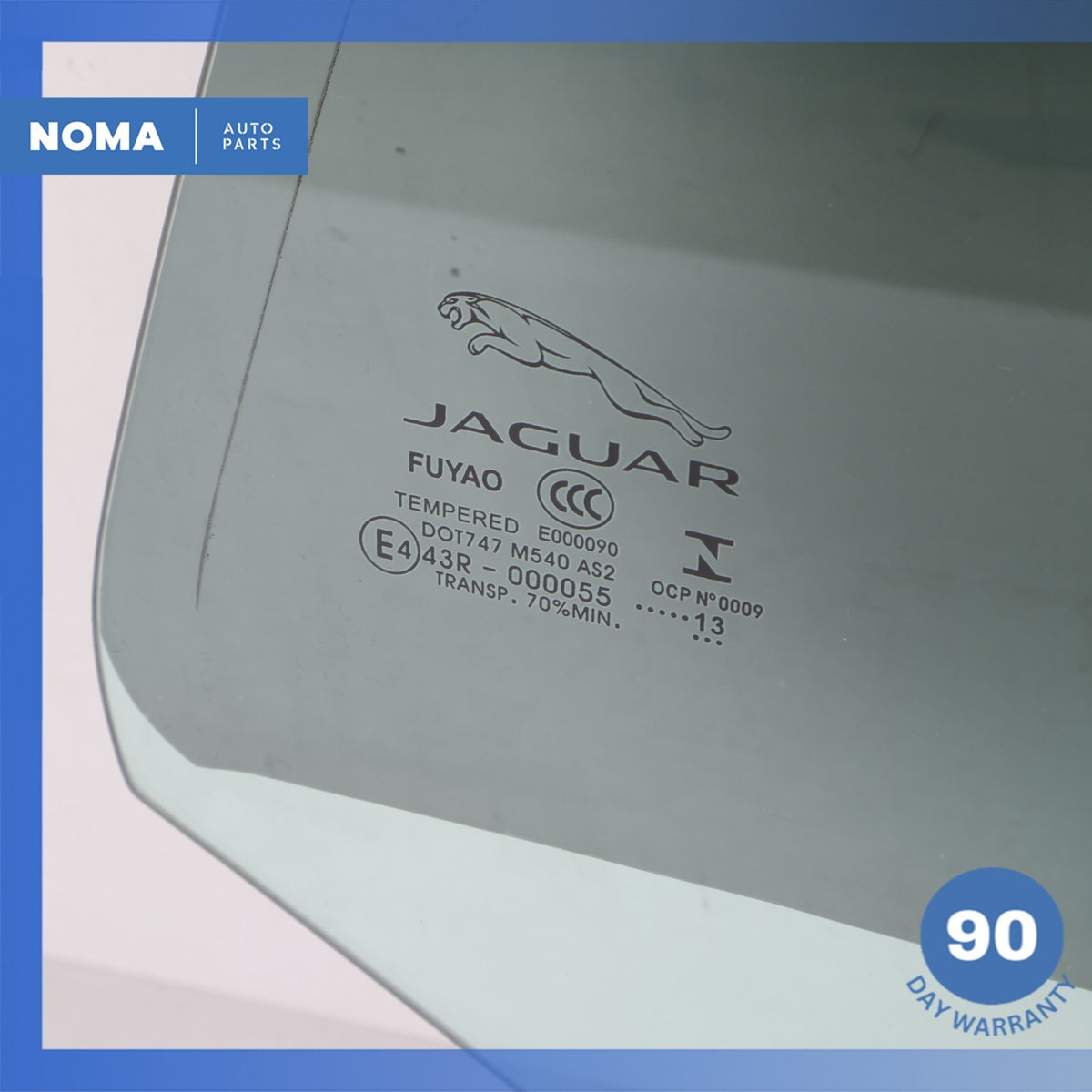 14-24 Jaguar X152 F-Type Convertible Right Passenger Side Door Window Glass OEM - photo 9