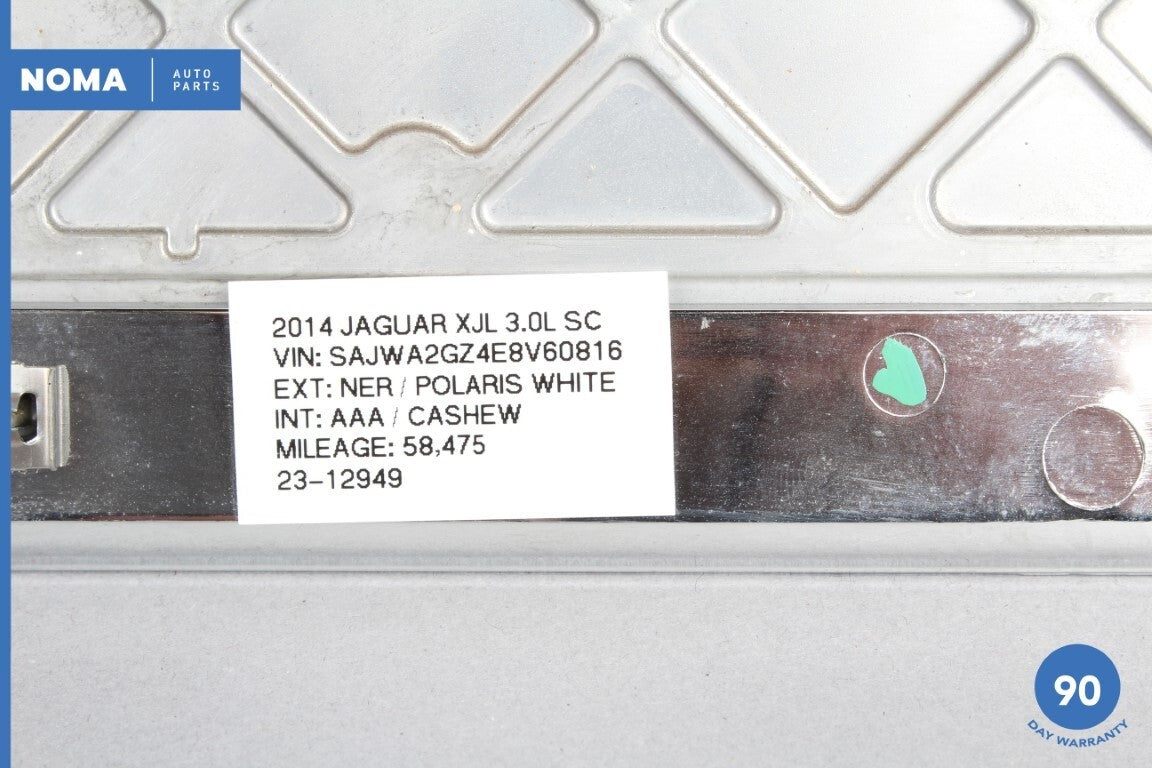 10-18 Jaguar XJ LWB Rear Left Driver Side Door Interior Molding Wood Meridian - photo 10