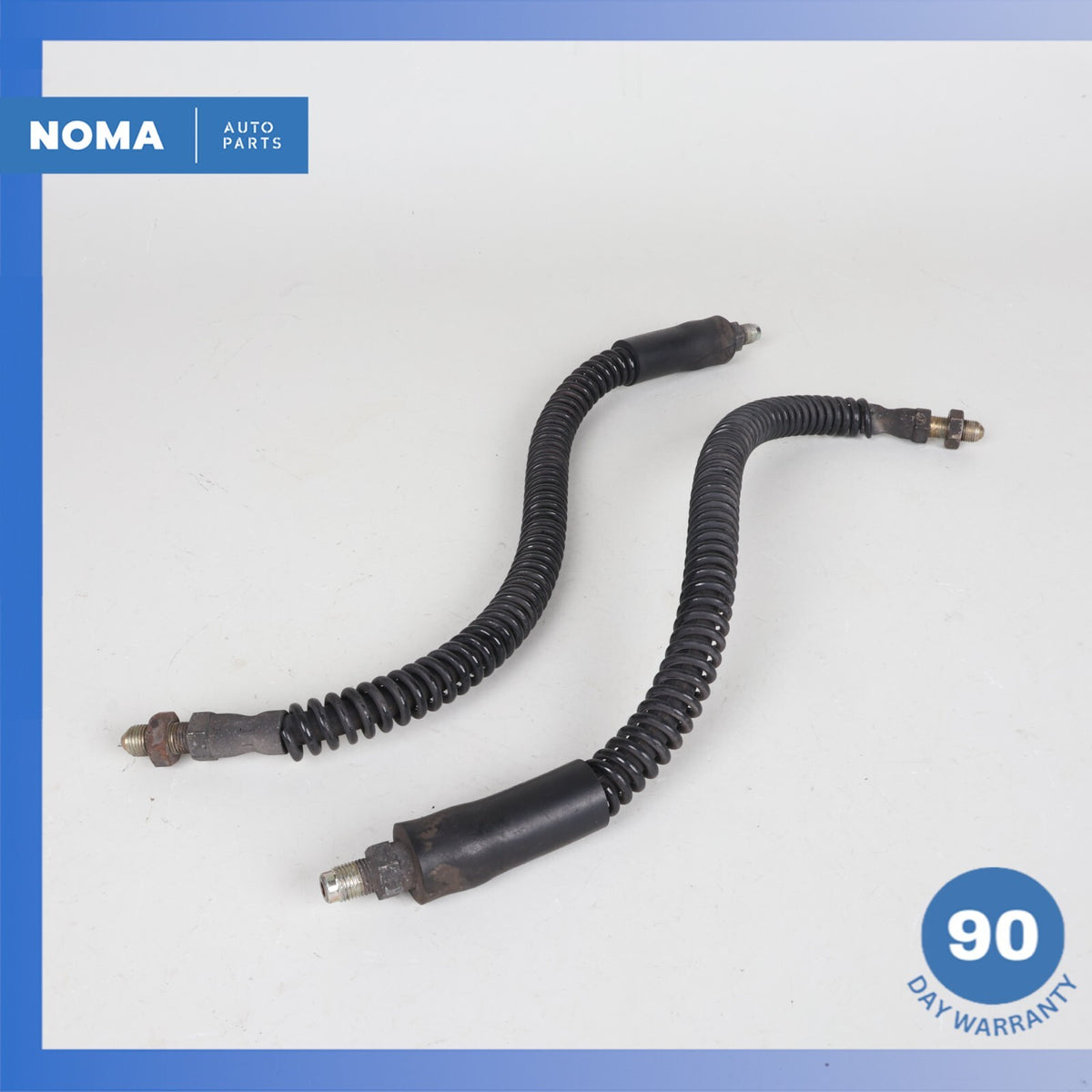 98-06 Jaguar X100 XK8 Front Left & Right Side Flexible Brake Line Set of 2 OEM - photo 1