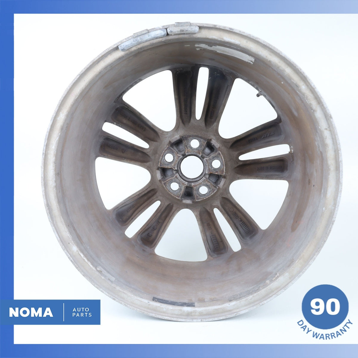 10-19 Jaguar X351 XJ Toba 9J x R19 19" Wheel Rim Set Silver OEM - photo 16