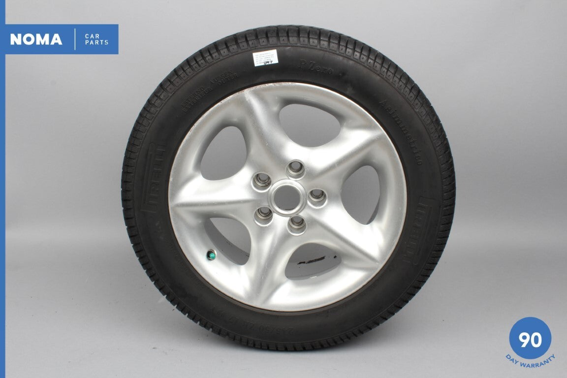 97-06 Jaguar XK8 X100 8Jx17 R17 5 Spoke Alloy Spare Wheel Rim Lamina w/ Tire OEM - photo 1