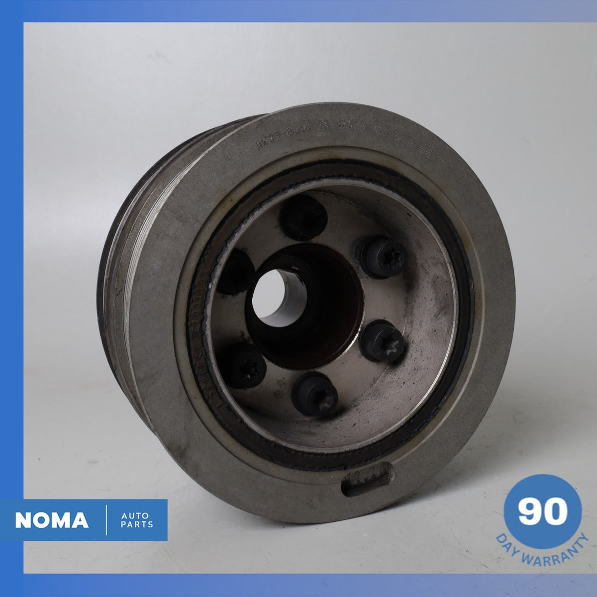 10-23 LR Range Rover Sport L320 F-Type XF Engine Crankshaft Balancer Pulley OEM - photo 6
