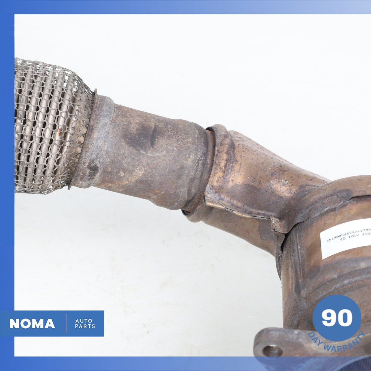 15-18 Audi 8U Q3 CCTA 2.0L Engine Exhaust Downpipe 5N0254500SX OEM - photo 5