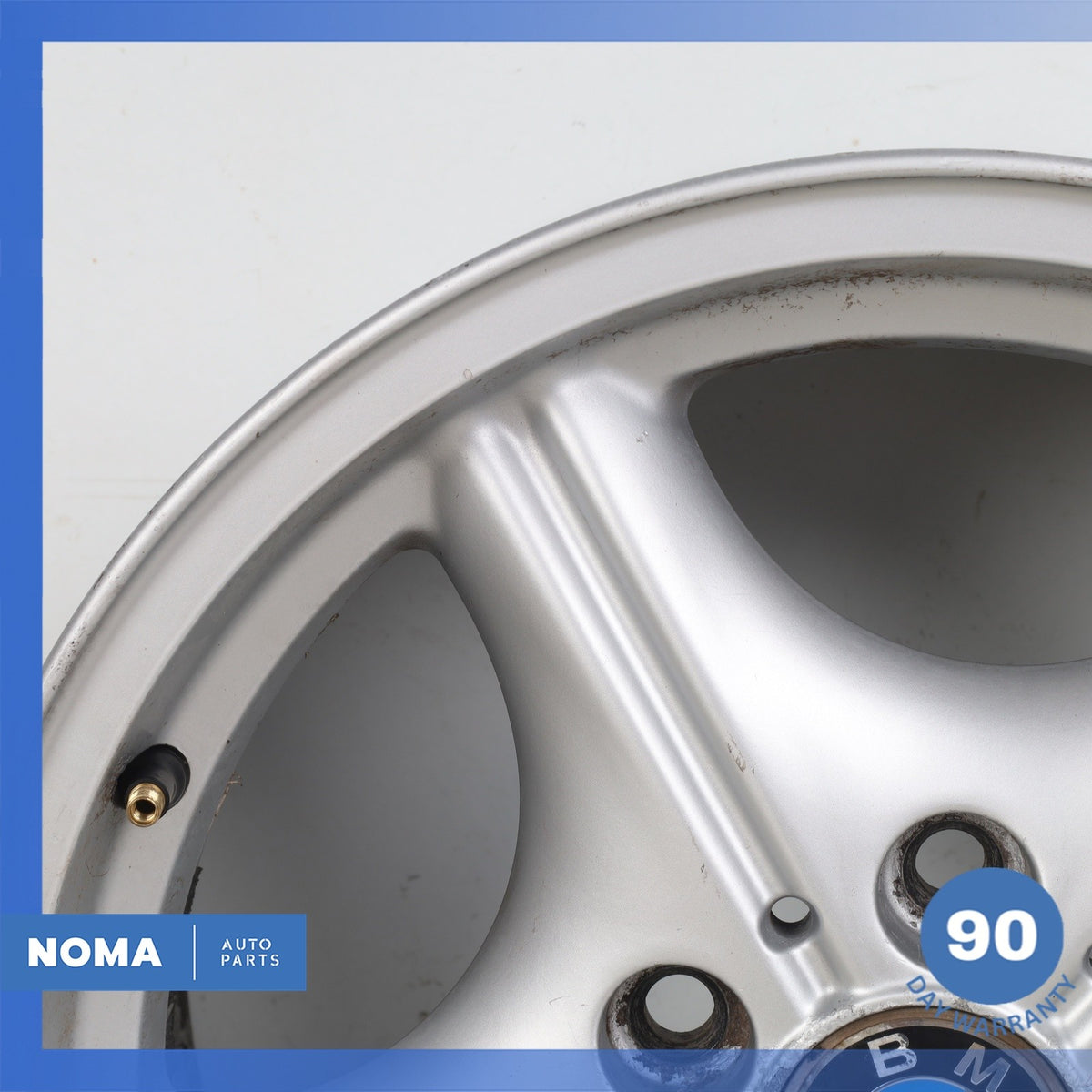 96-02 BMW E36 Z3 Style 35 7 x R16 16" Wheel Rim Silver 36111092260 OEM - photo 3