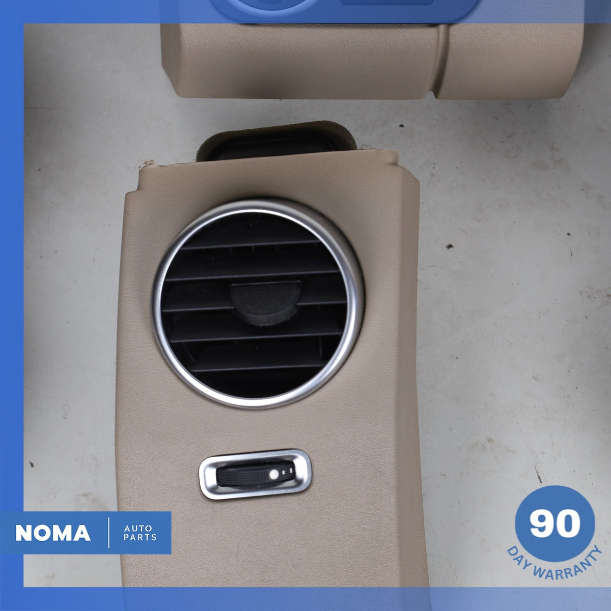 10-16 Land Rover L319 LR4 Dash Dashboard AC A/C Air Vent Trim Set Beige OEM - photo 9