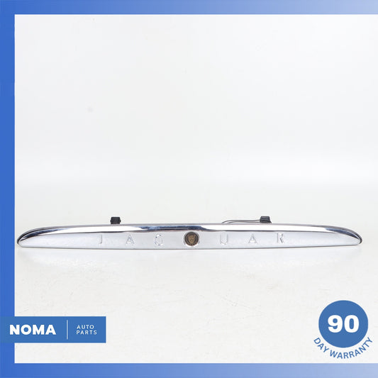 00-06 Jaguar X100 XK8 Rear Trunk Bezel License Plate Light Lamp Trim Chrome OEM - photo 1