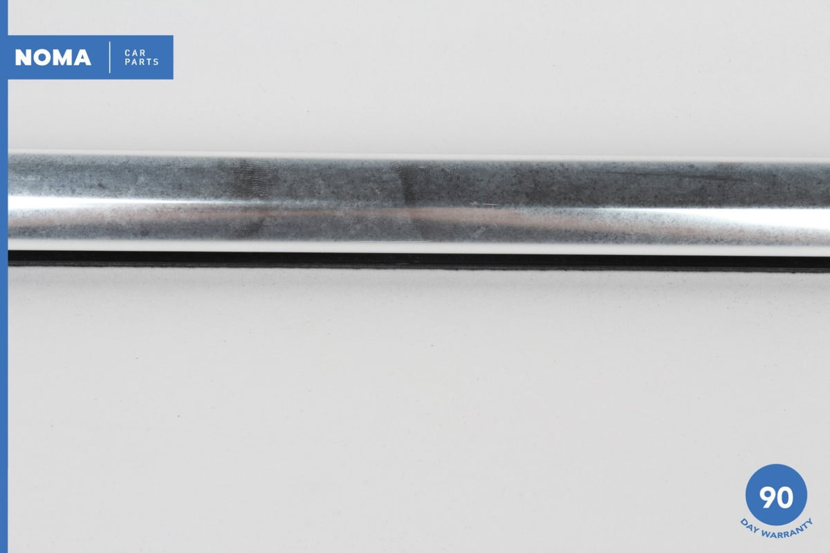 03-08 Jaguar S-Type X204 Rear Left Door Exterior Window Molding Seal Chrome OEM - photo 4