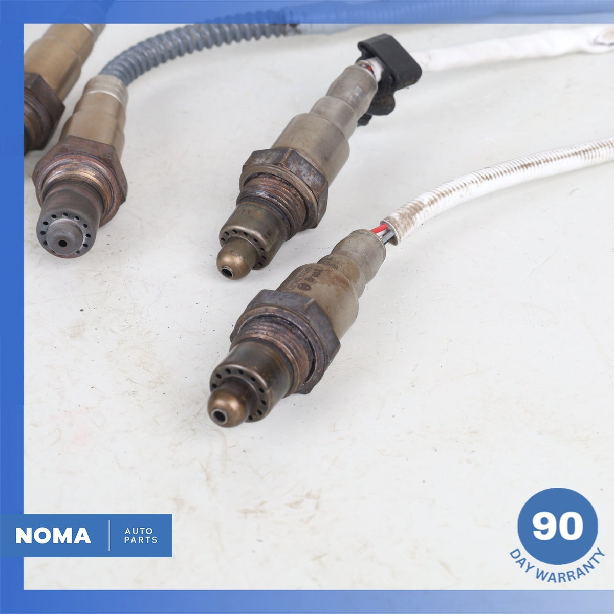 16-18 Jaguar X760 XE 3.0L Upstream Downstream Heated Oxygen Sensor Set of 6 OEM - photo 8