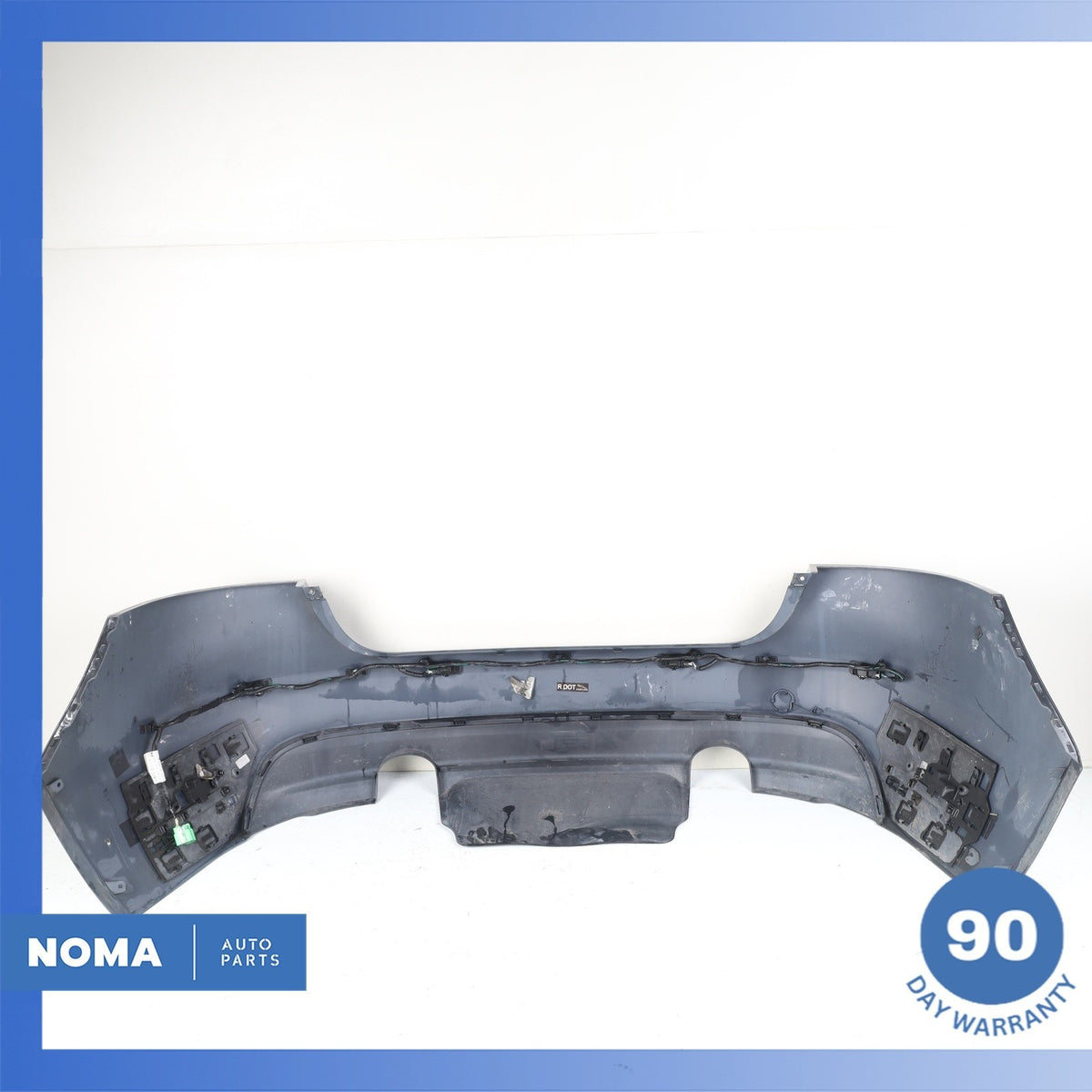 17-19 Jaguar X760 XE Rear Bumper Cover Panel Black GX7317A958BD OEM 61k - photo 12