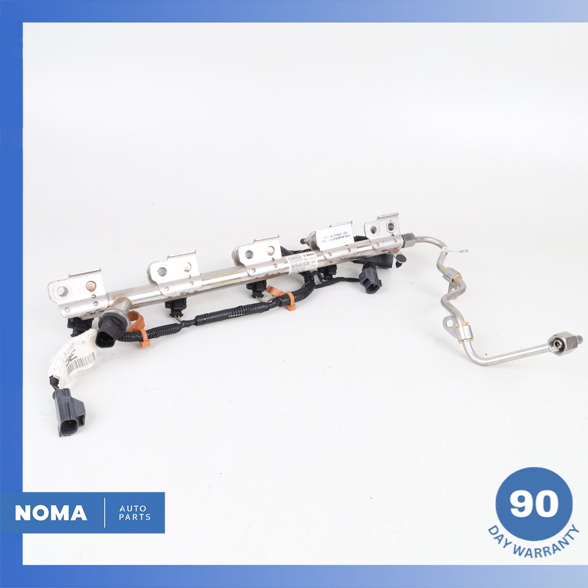 14-17 RR Evoque L538 2.0 Engine Motor Fuel Injector Rail w/ Injectors OEM - photo 10