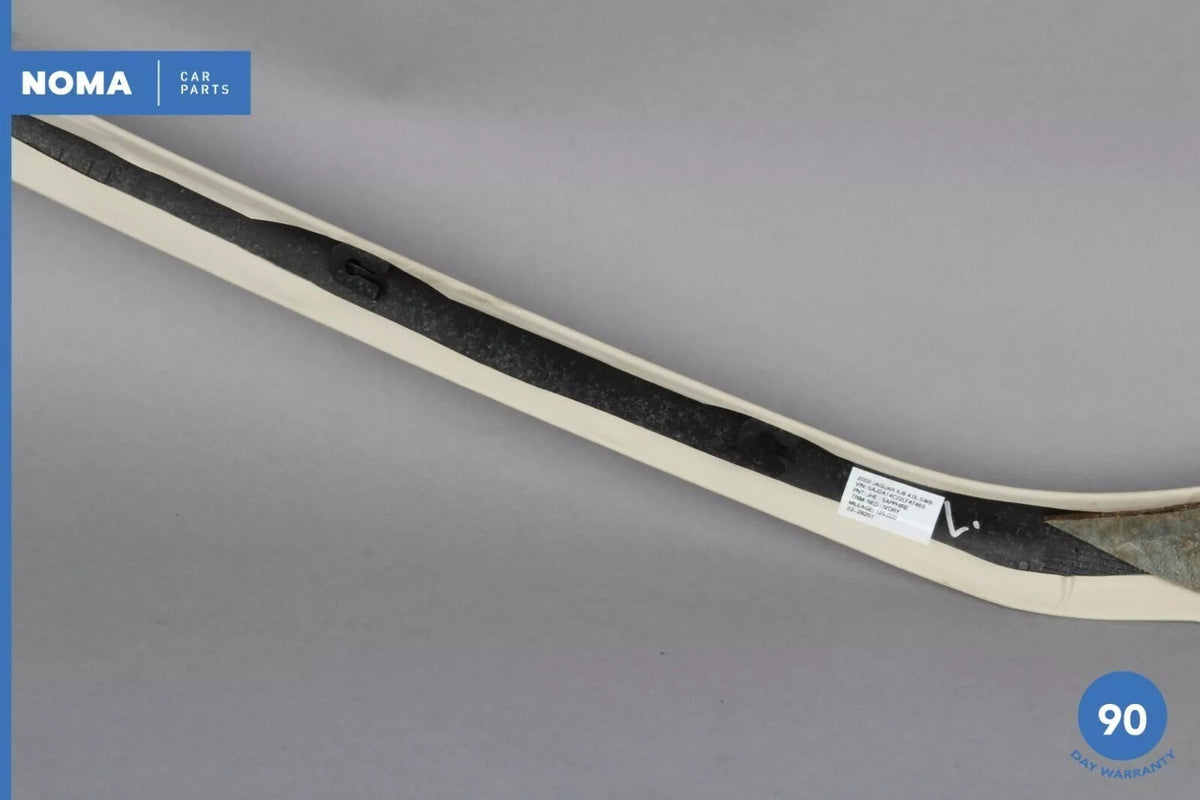 98-03 Jaguar X308 XJ8 XJR Left Driver Side A Pillar Cover Trim Beige OEM - photo 10