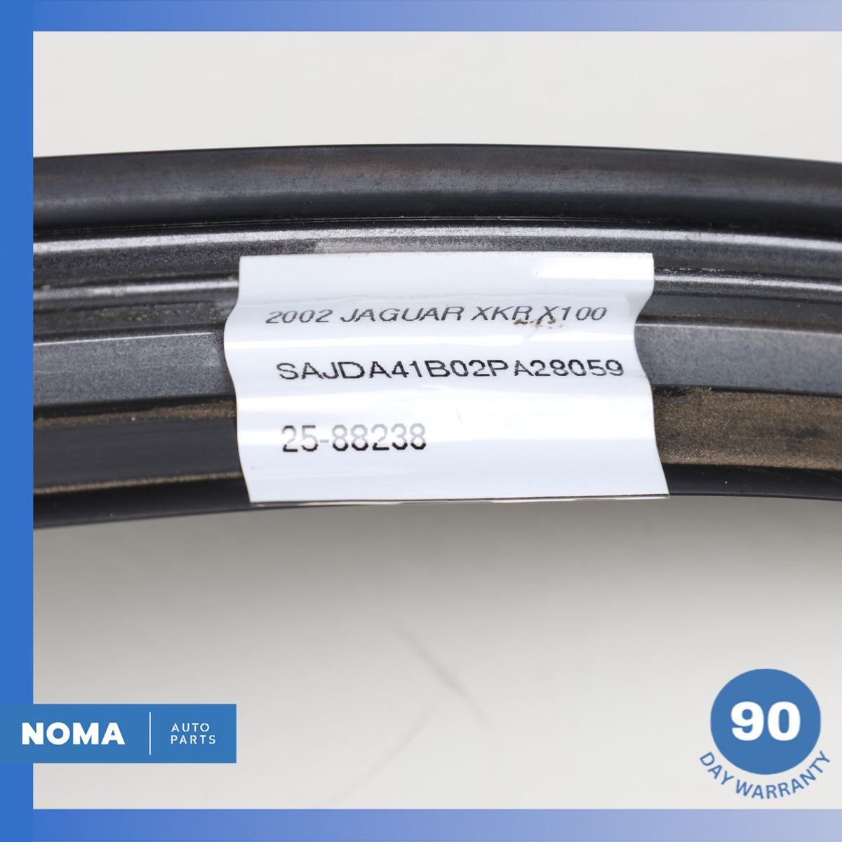 97-04 Jaguar X100 XKR Front Exterior Windshield Weather Seal Strip Molding OEM - photo 16