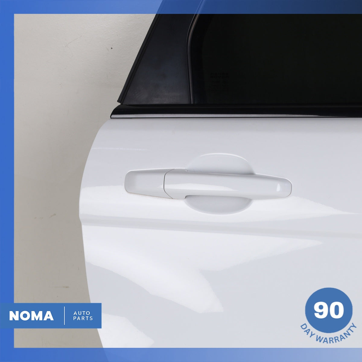 12-19 LR Range Rover Evoque L538 4DR Rear Right Side Door Panel Shell White OEM - photo 4