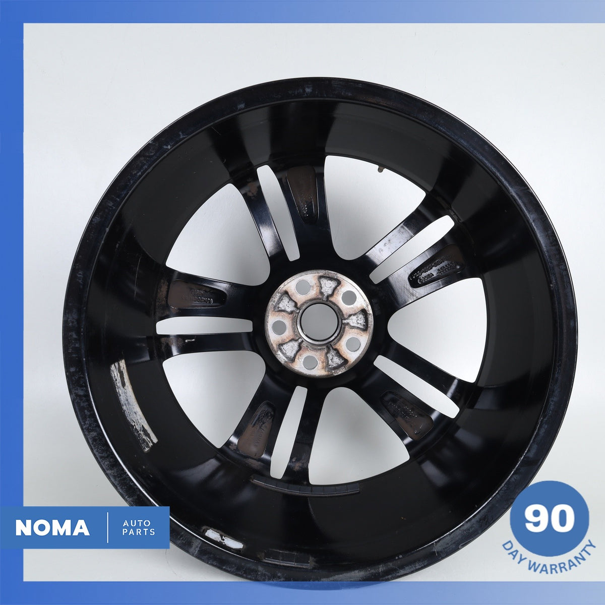 14-24 Jaguar X152 F-Type Windmill 9 x R20 20" Front Wheel Rim Black OEM - photo 9