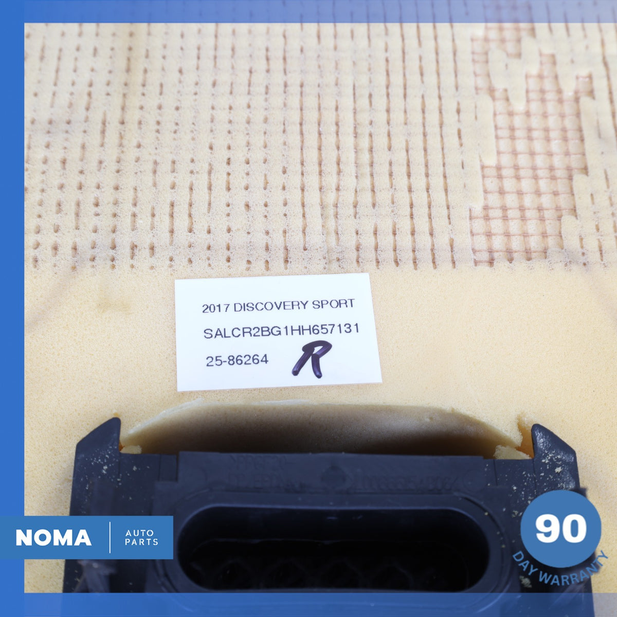 15-19 LR Discovery Sport L550 Front Right Passenger Top Upper Seat Cushion OEM - photo 16