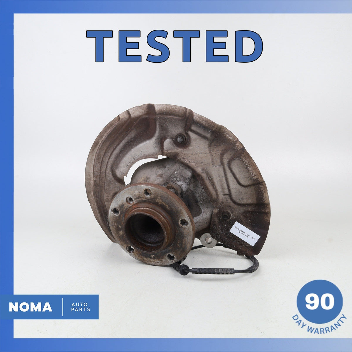 06-16 BMW E89 Z4 Front Right Side Spindle Knuckle Hub w/ Shield 31216793924 OEM - photo 1