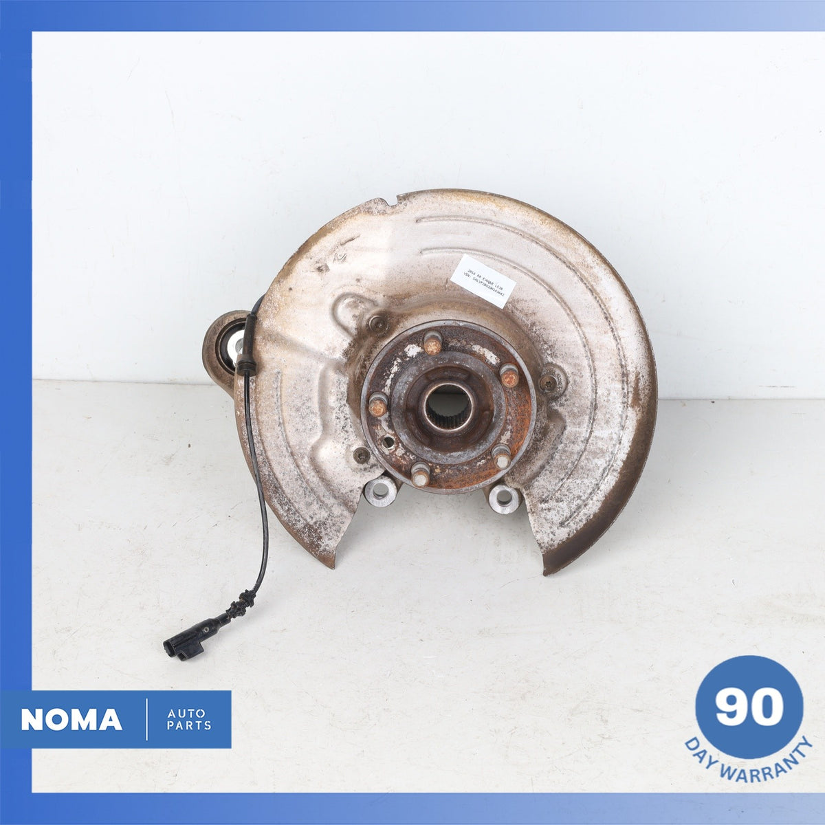 12-19 Range Rover Evoque L538 Rear Left Spindle Knuckle Hub w/ Shield OEM - photo 2
