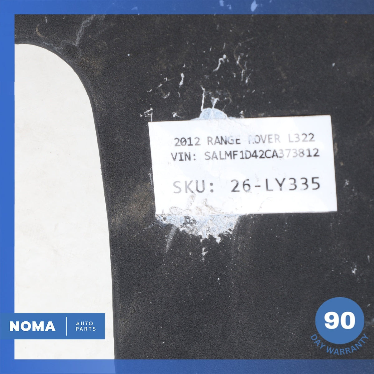 03-12 LR Range Rover L322 Rear Trunk Boot Cargo Floor Rubber Mat Lr003894 OEM - photo 15