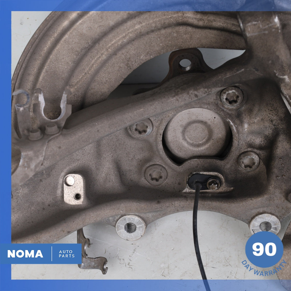 16-22 BMW G12 740Li 750i RWD Front Left Spindle Knuckle Hub 6884377 OEM 76k - photo 12