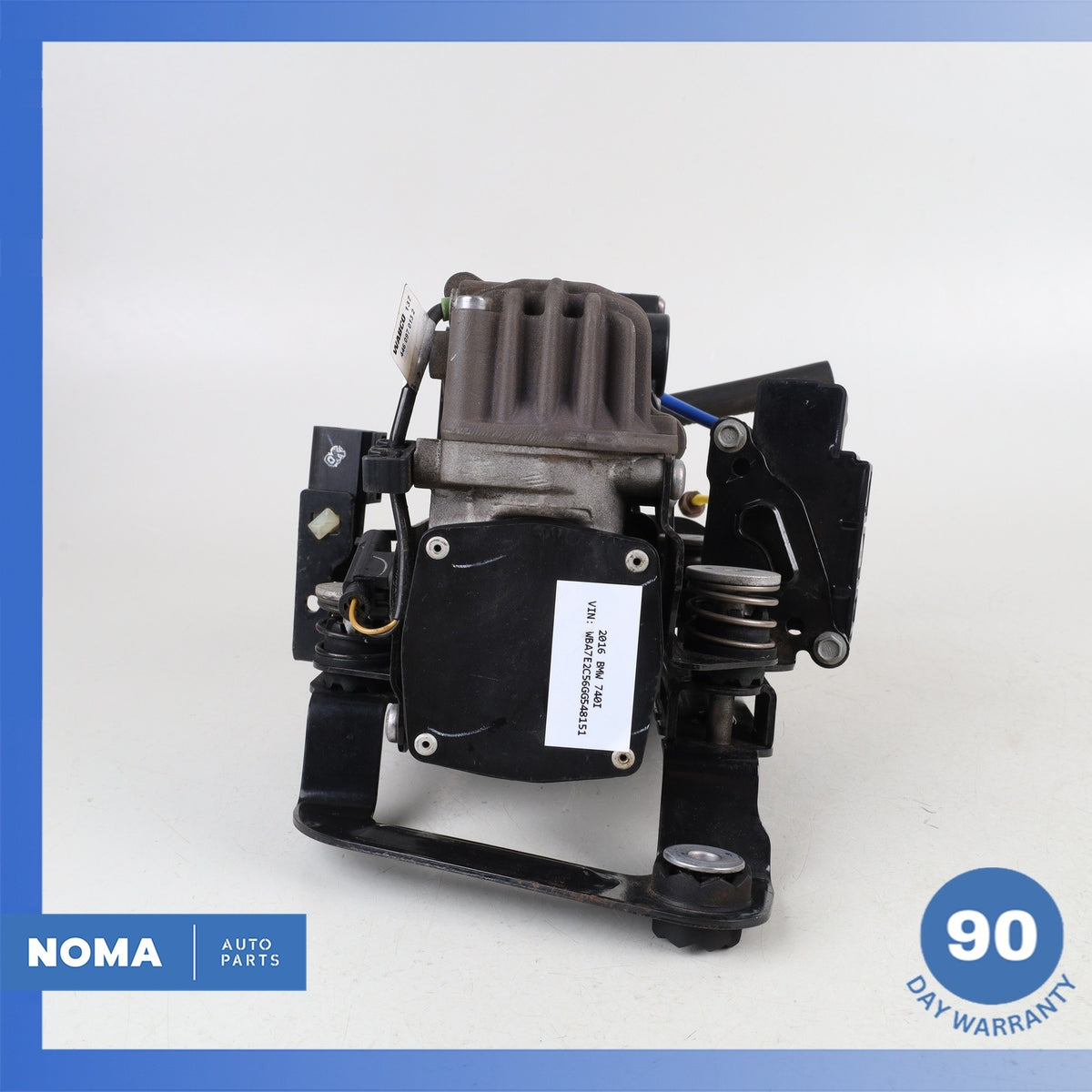 16-22 BMW G12 740i 750Li Airmatic Air Suspension Compressor Pump OEM 76k - photo 16