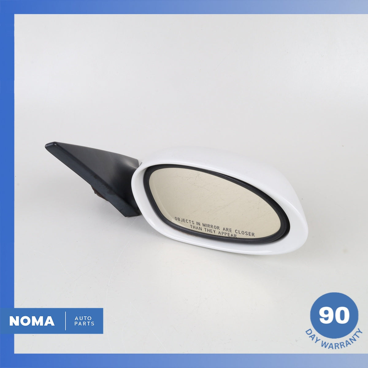 03-08 BMW E85 Z4 Right Side Rear View Door Mirror White OEM - photo 2