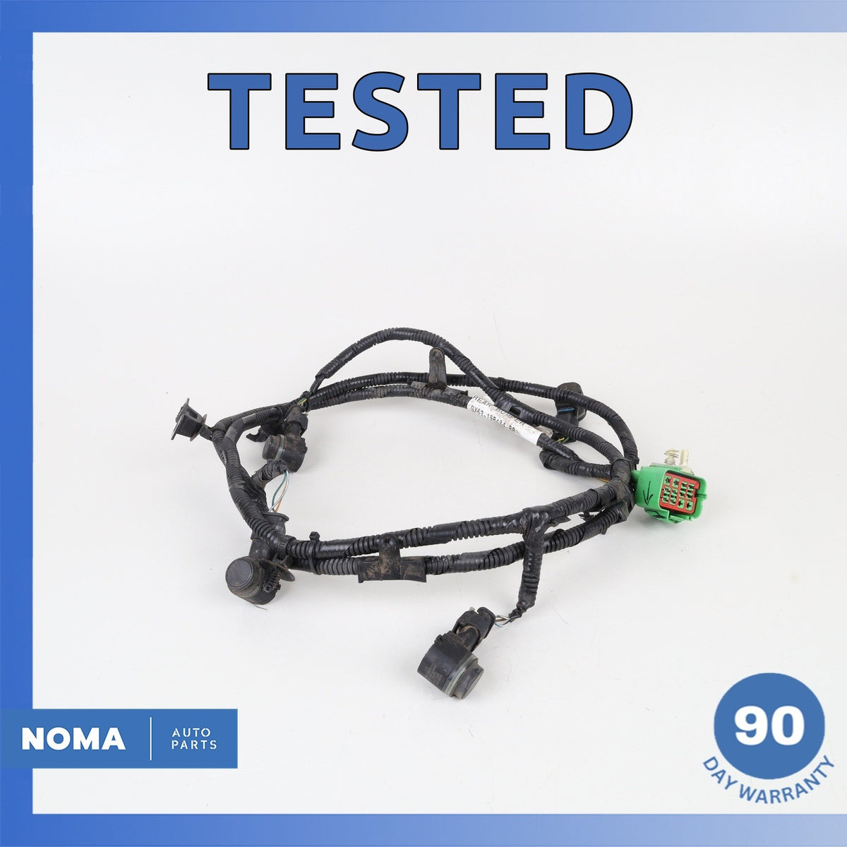 16-17 Jaguar X260 XF Rear Bumper Wiring Harness w/ Parking Sensors T2H11724 OEM - photo 1