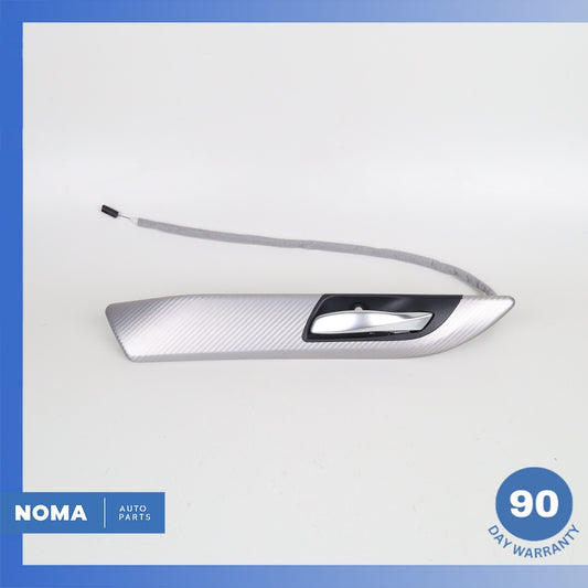 09-16 BMW E89 Z4 Right Interior Door Cover Panel Trim Carbon OEM - photo 1