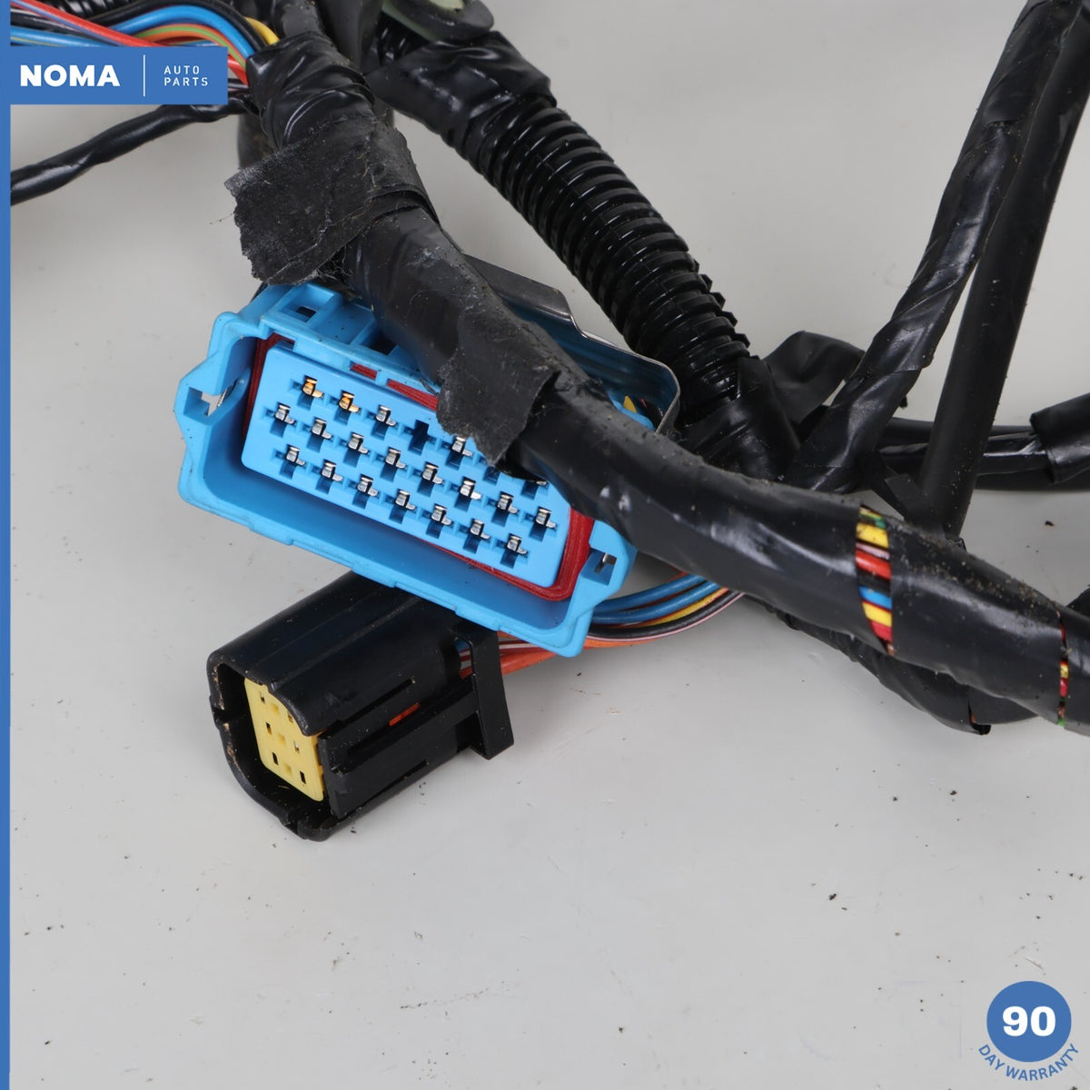 01-06 Jaguar XK8 X100 Front Right Side Door Wiring Harness LJE3190BA OEM - photo 15