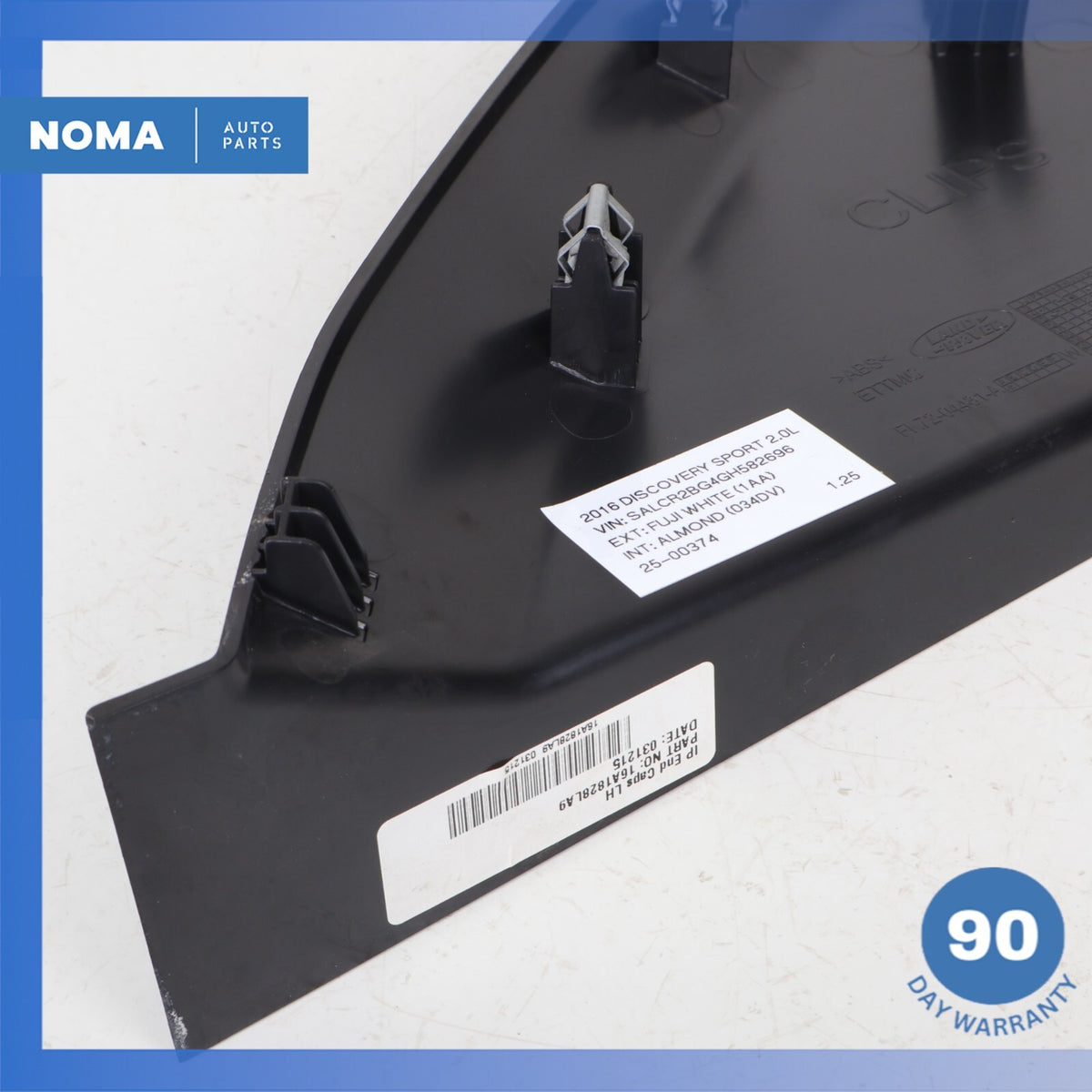 15-19 Land Rover Discovery Sport L550 Left Dash Dashboard End Trim Cover OEM - photo 10