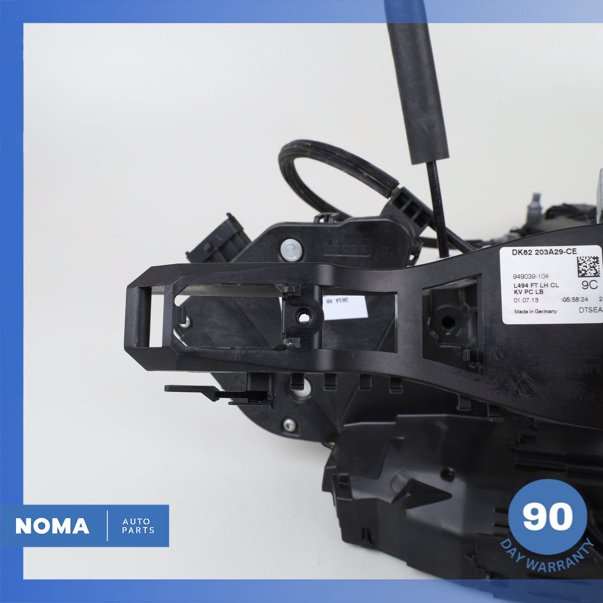 13-14 LR Range Rover Sport L494 Front Left Door Lock Actuator w/ Bracket OEM - photo 14