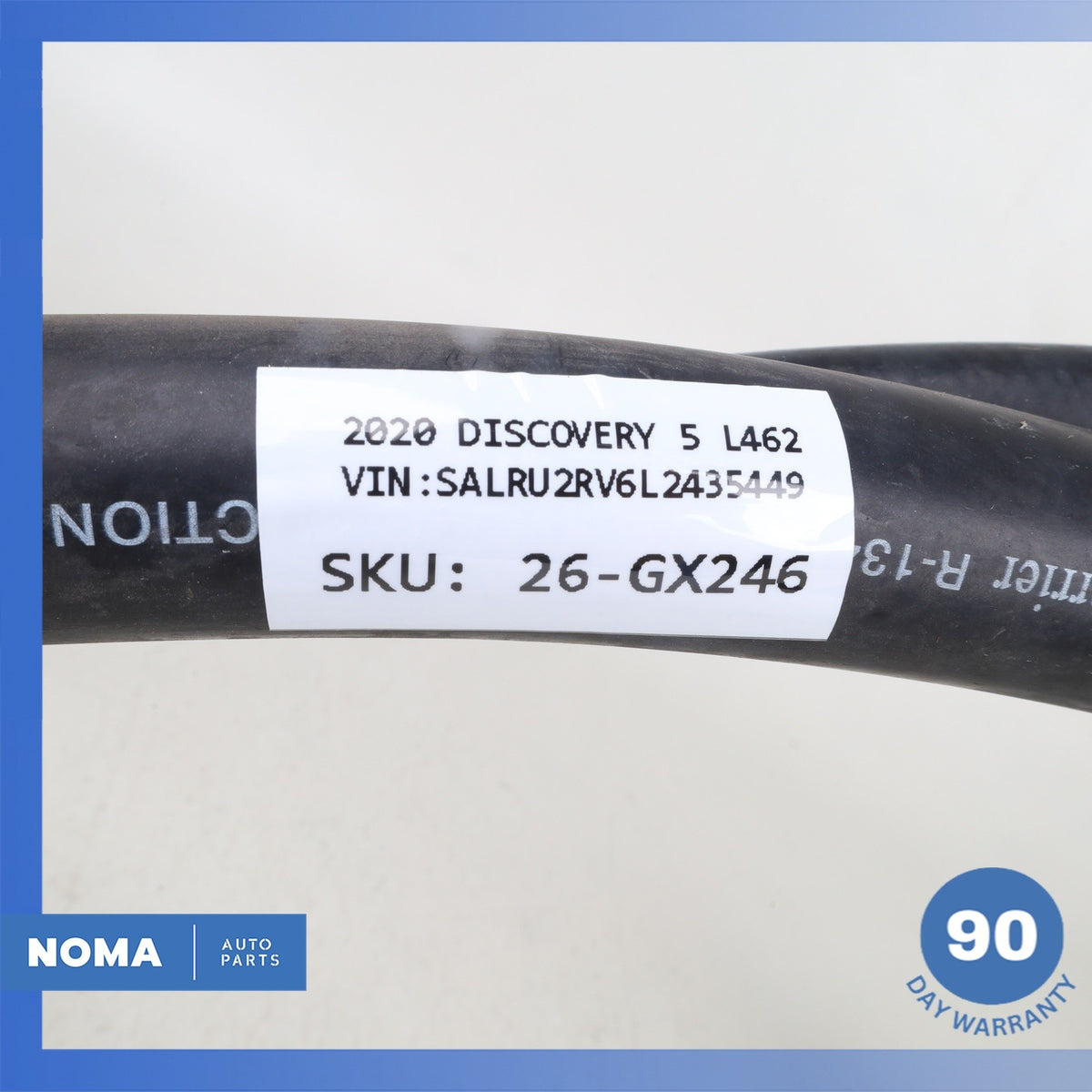 13-22 Land Rover L462 Discovery L405 A/C AC Air Conditioner Hose Tube Set OEM - photo 12