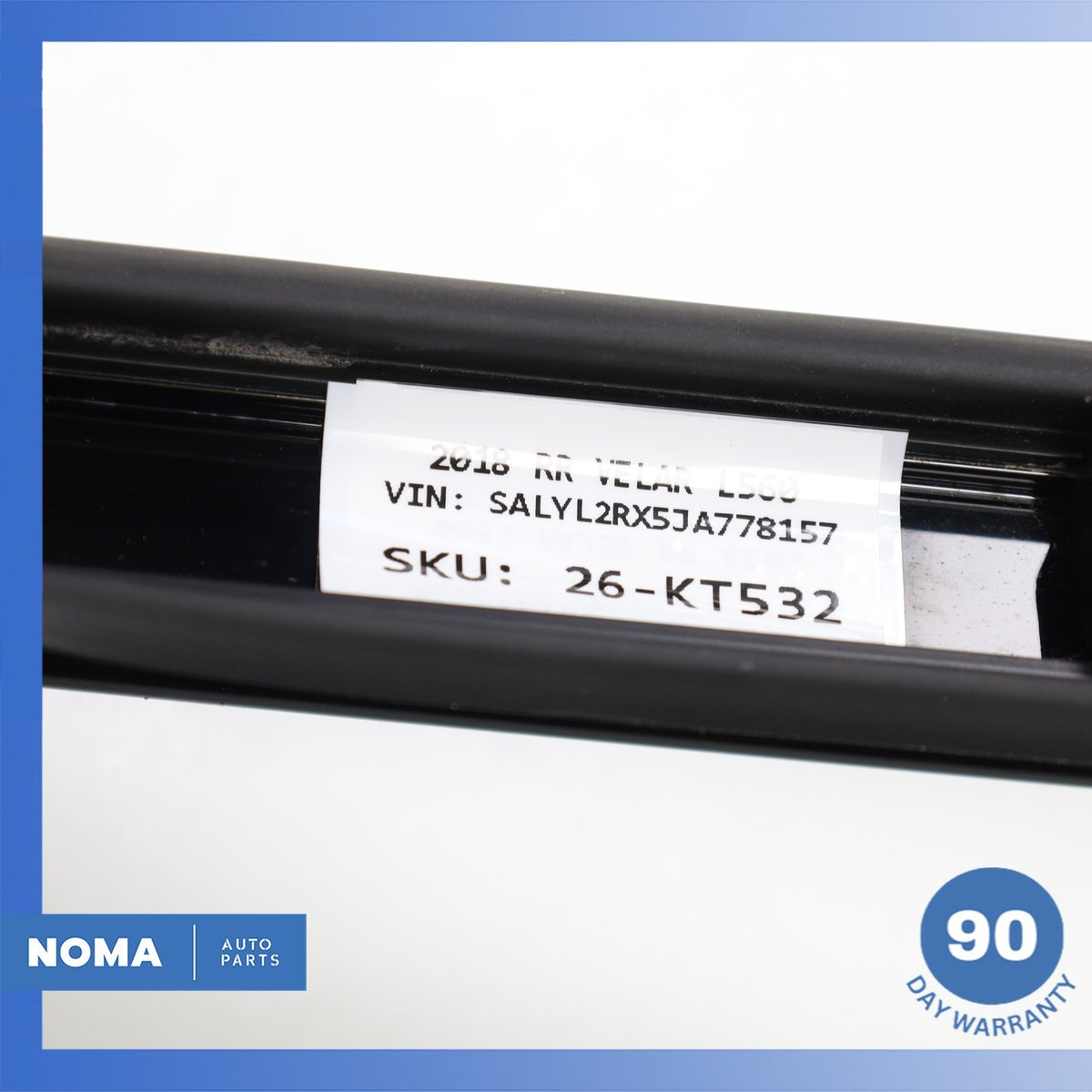 18-23 Range Rover L560 Velar Right Baggage Luggage Roof Rack Rail Crossbar OEM - photo 14