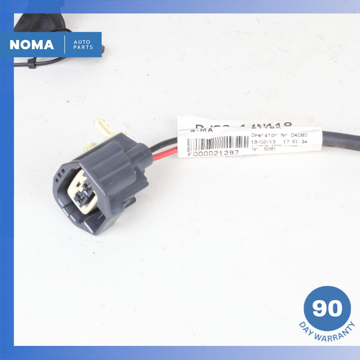 12-19 RR Evoque L538 Rear Left Parking Brake Actuator Wire & ABS Sensor Set OEM - photo 2